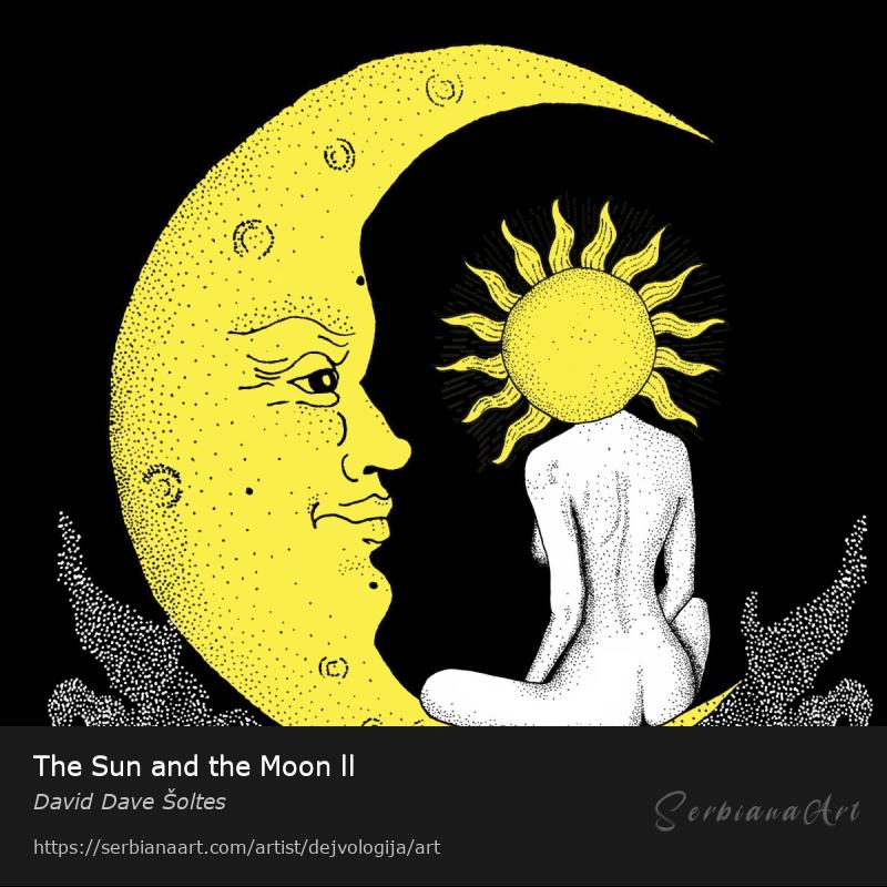 The Sun and the Moon ll, Digital Art/Mixed, David Dave Šoltes
