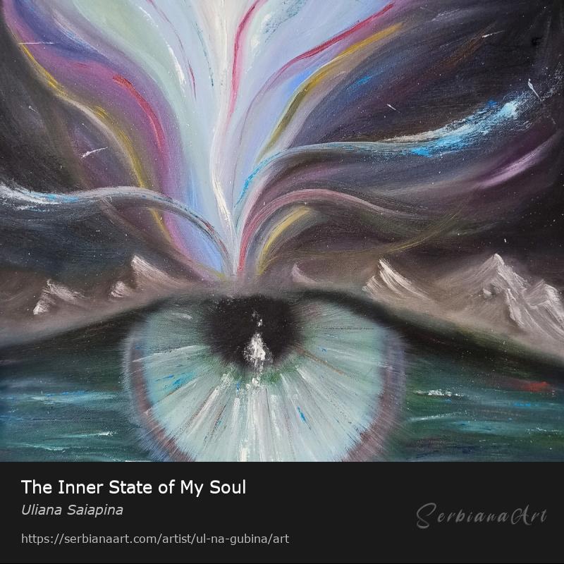 The Inner State of My Soul, Oil/Canvas, Uliana Saiapina