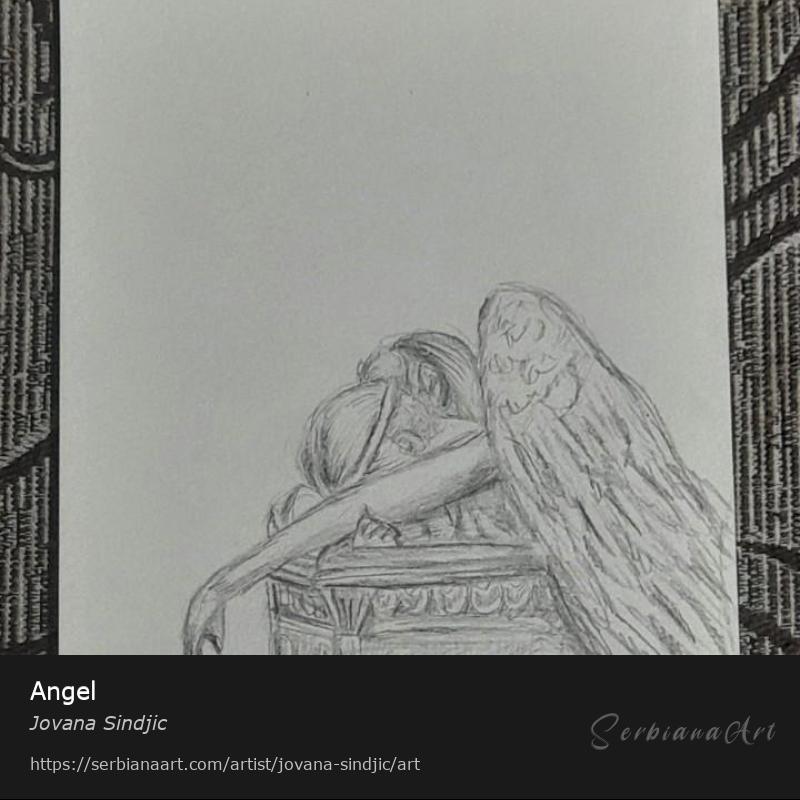 Angel, Graphics/Paper, Jovana Sindjic