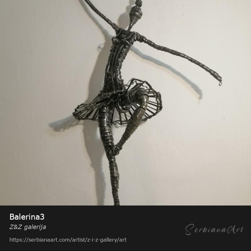 Balerina3, Sculpture/Metal, Z&Z galerija