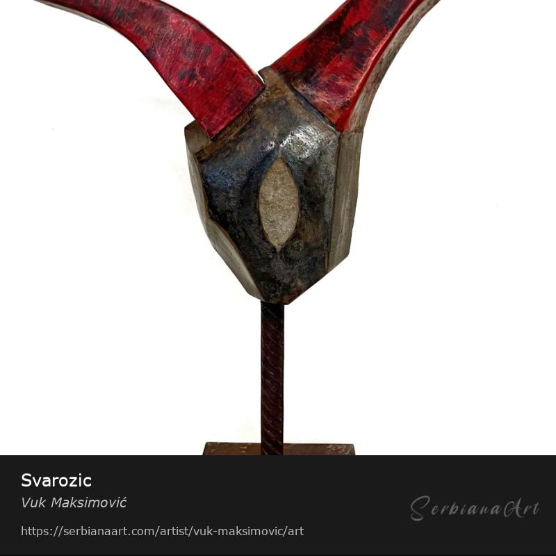 Svarozic, Sculpture/Mixed, Vuk Maksimović