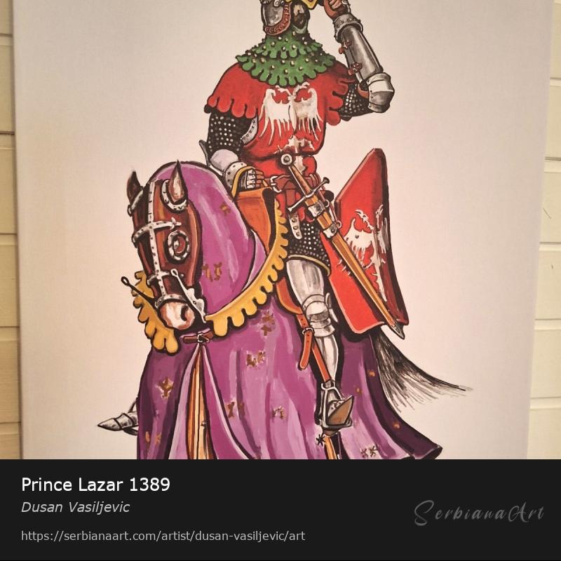 Prince Lazar 1389, Photography/Canvas, Dusan Vasiljevic