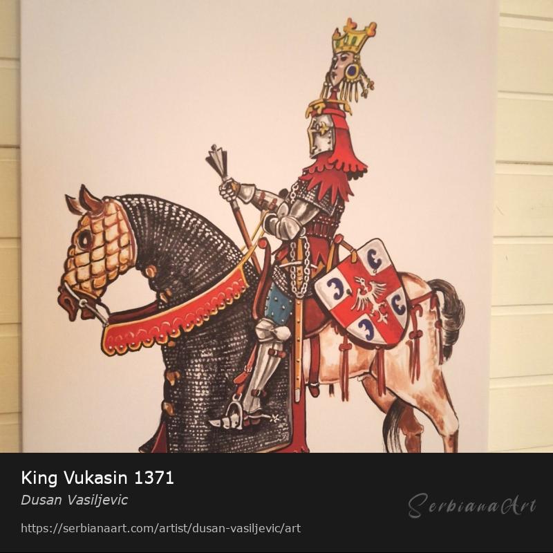 King Vukasin 1371, Photography/Canvas, Dusan Vasiljevic