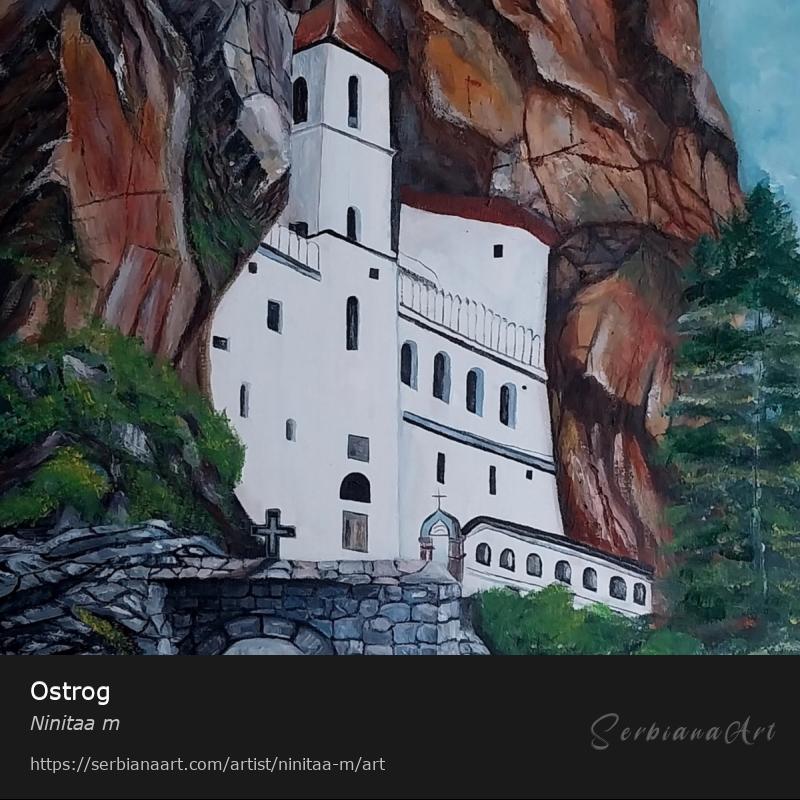 Ostrog, Oil/Canvas, Ninitaa m