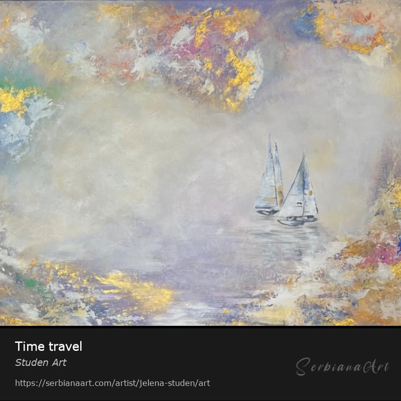Time travel, Acrylic/Canvas, Studen Art