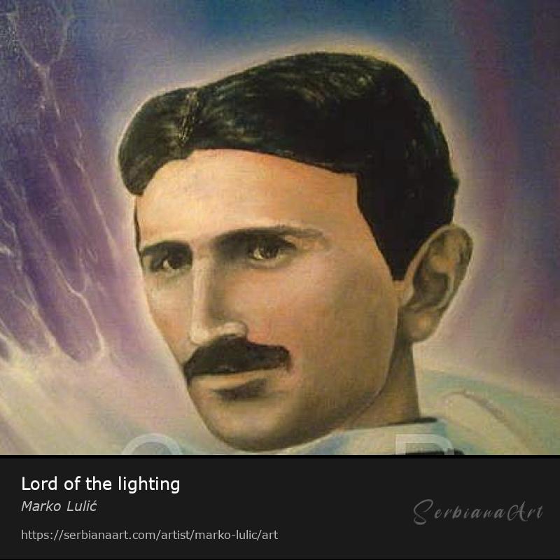 Lord of the lighting, Oil/Canvas, Marko Lulić