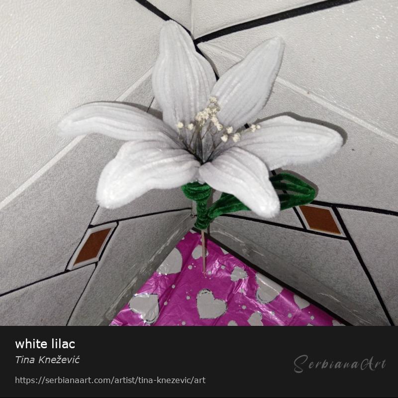 white lilac, Home decor/Mixed, Tina Knežević