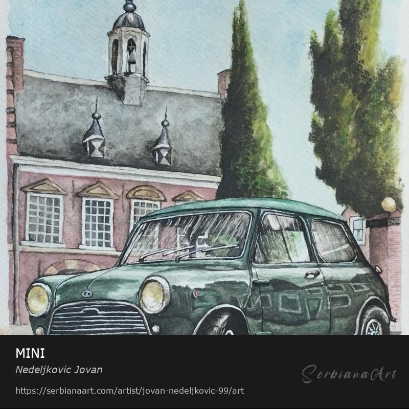 MINI, Watercolor/Paper, Nedeljkovic Jovan