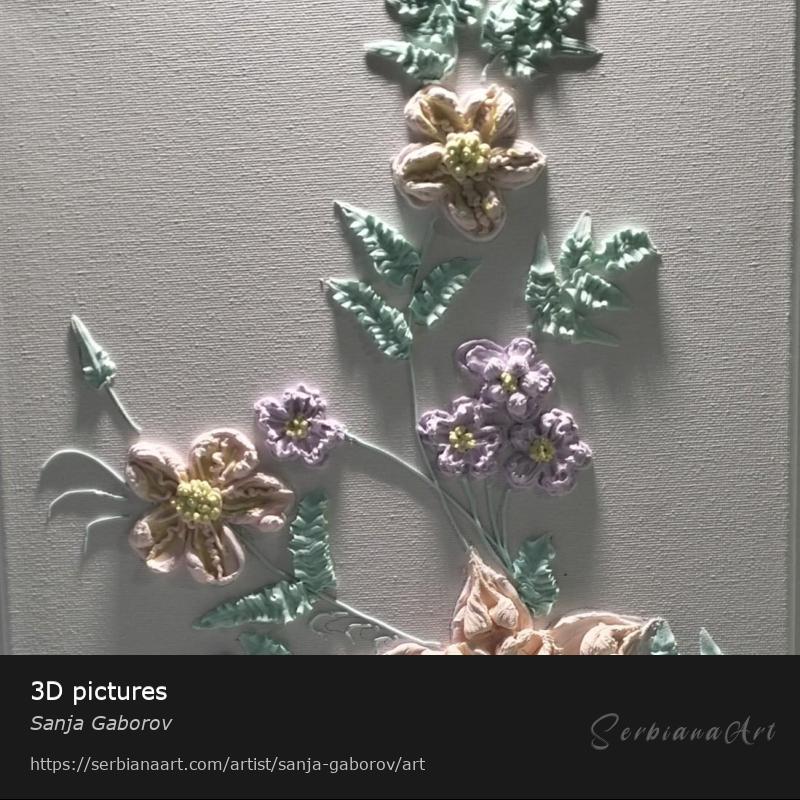 3D pictures, Creative Handicraft/Canvas, Sanja Gaborov