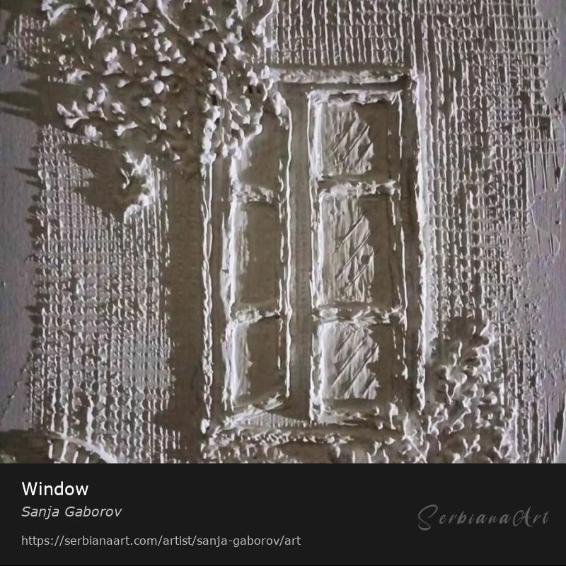 Window, Wall decor/Mixed, Sanja Gaborov