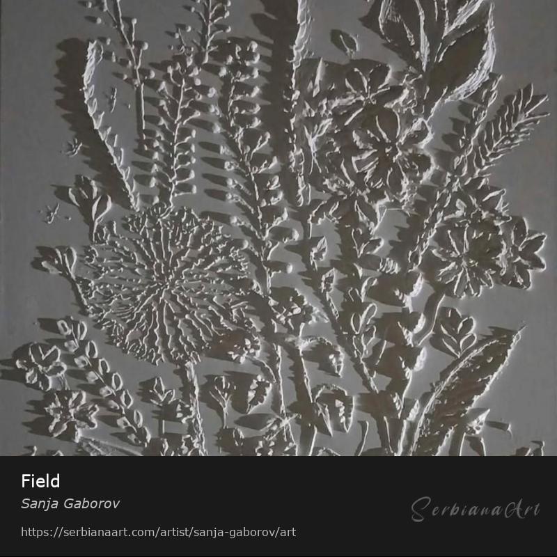 Field, Wall decor/Mixed, Sanja Gaborov