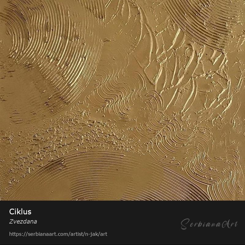 Ciklus, Acrylic/Canvas, Zvezdana