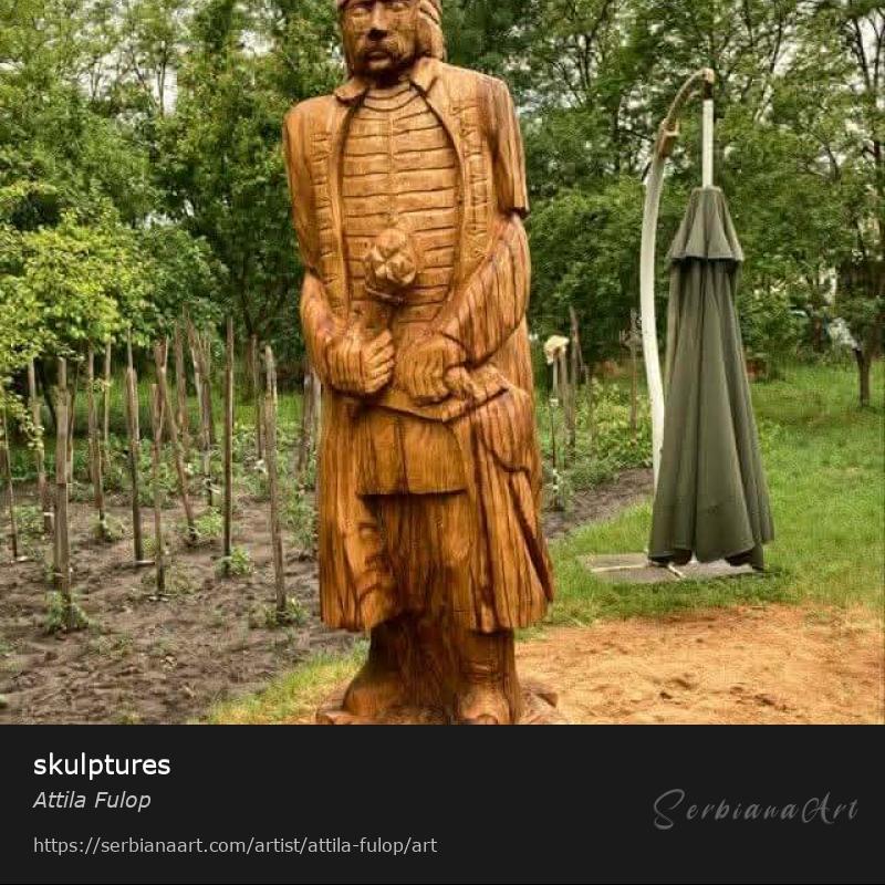 skulptures, Sculpture/Wood, Attila Fulop