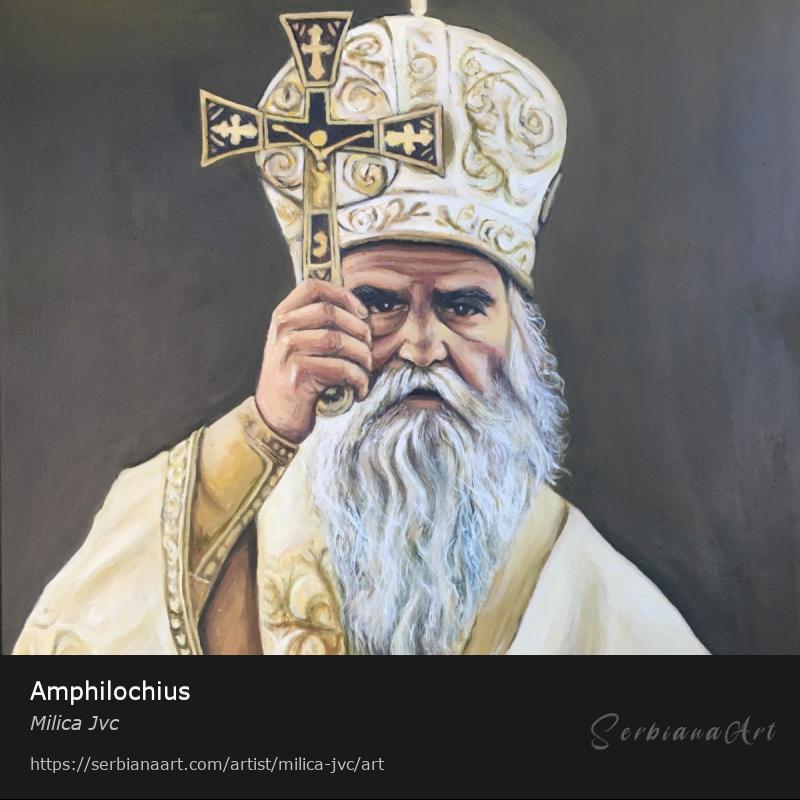 Amphilochius, Acrylic/Canvas, Milica Jvc