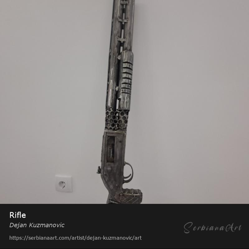 Rifle, Home decor/Metal, Dejan Kuzmanovic