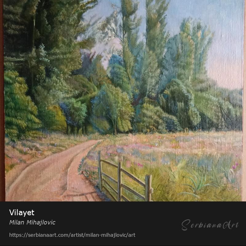 Vilayet, Oil/Canvas, Milan Mihajlovic