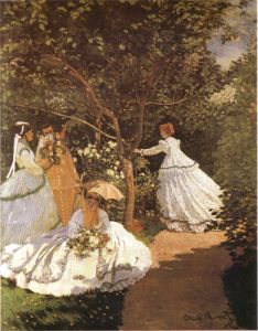 Femmes au jardin (Women in the Garden), 1867