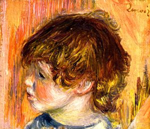 Head of a young girl