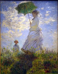 Woman with Umbrella