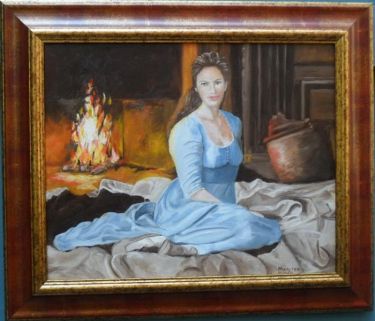 Ledy in blue,  by Kovinčić Milutin