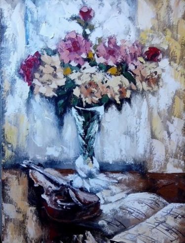 flowers in a vase