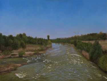 View from the Old Bridge in Spring by Trajković Dejan