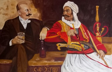 Umetnik i njegovo delo — oči u oči by AnaArt