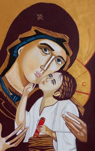 Presveta Bogorodica i Gospod Isus Hristos by AnaArt