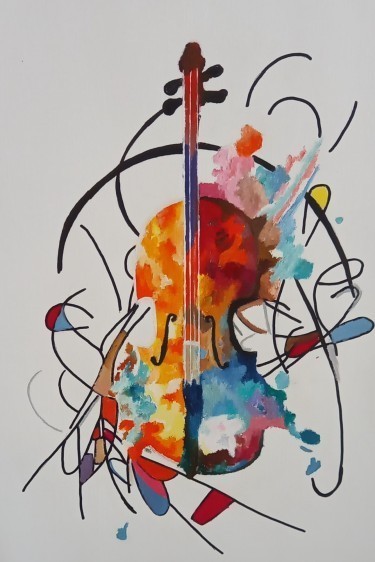 Violin world by AnaArt