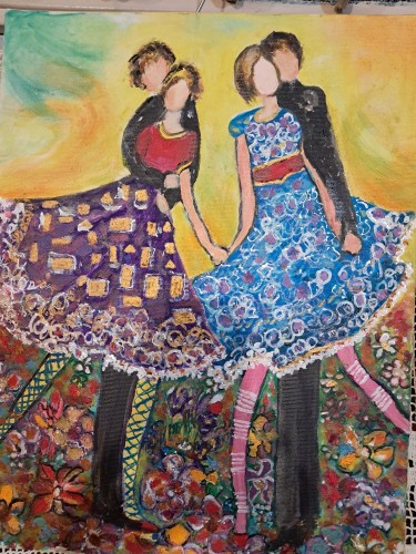 ples na cvecu by Djurković Bogavac Snežana Art As