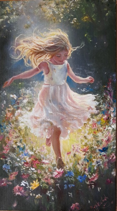 Ta slatka devojcica by Djurković Bogavac Snežana Art As
