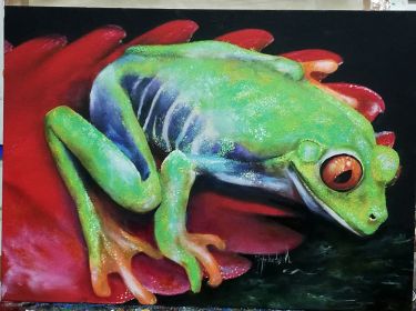 JEDNA ŽABA by Djurković Bogavac Snežana Art As