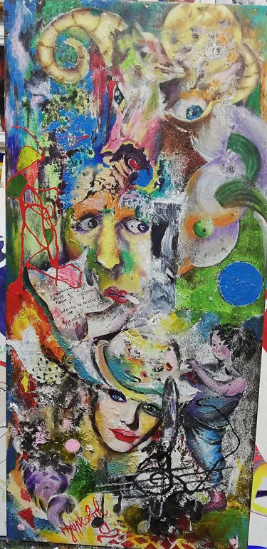 STRANICA DNEVNIKA`` by Djurković Bogavac Snežana Art As