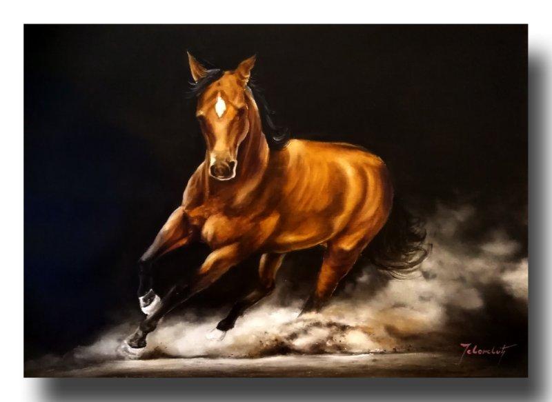 Gallop, Painting Jovanović Milan