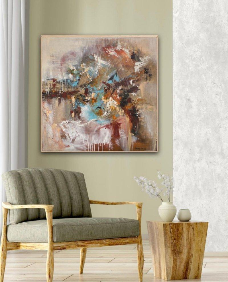 The Colors of Our Sky-2, Painting Djordjevic Snezana