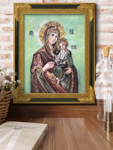 Mother of God by Djordjevic Snezana