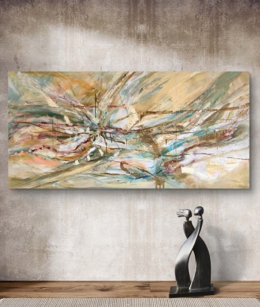 Gold Horizons by Djordjevic Snezana