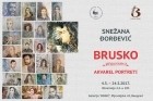 Samostalna izlozba akvarel Brusko portreta