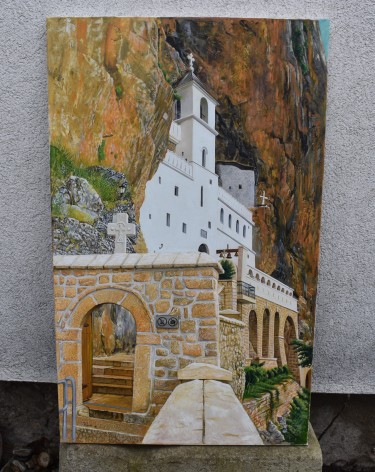 Ostrog Monastery by Petković Uroš