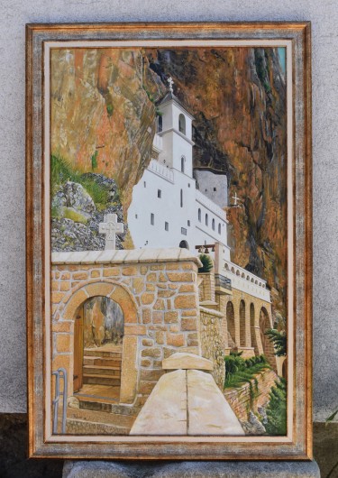 Ostrog Monastery by Petković Uroš