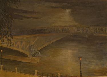 `Le Pont Mirabeau` ,by to poem G. Apollineire,  by Paunović Slobodan