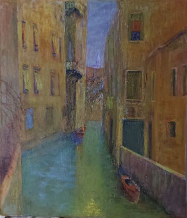 `Il Rio degli Albrizzi` Venice 1930