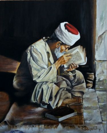 Old Man with the Book