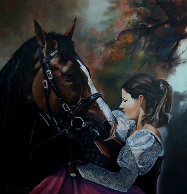 Girl with a Horse