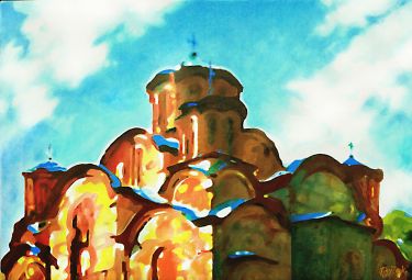 Ka nebu, Gracanica by Vucekovic Predrag