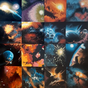 Patchwork in the cosmos by Vucekovic Predrag