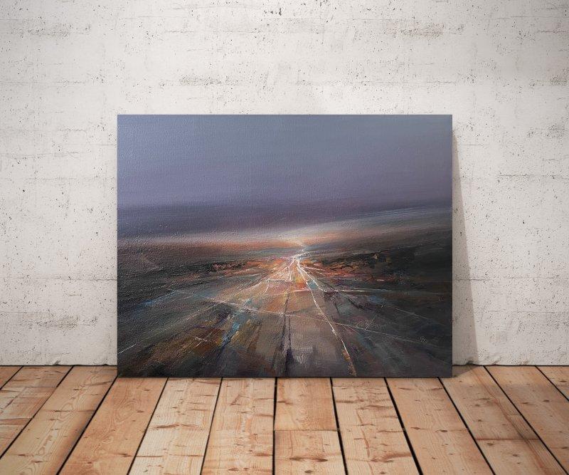 " Agartha - Ancient Crossroads - 5 ", Painting Grozdanovski Ivan