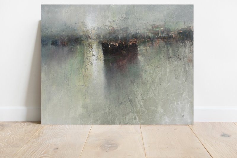 Harbor of destroyed dreams - All Tomorrow For One Yesterday, Painting Grozdanovski Ivan