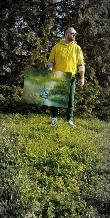 ` The Awakening of Young Greenery` ,  by Grozdanovski Ivan