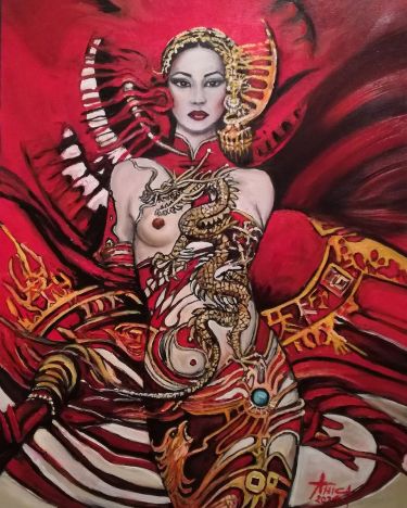 Dragon Woman by Anica Mladenovic